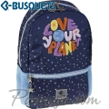 BUSQUETS Детска раничка Love Your Planet 8422829655834 BUSQUETS Детска раничка Love Your Planet 8422829655834
